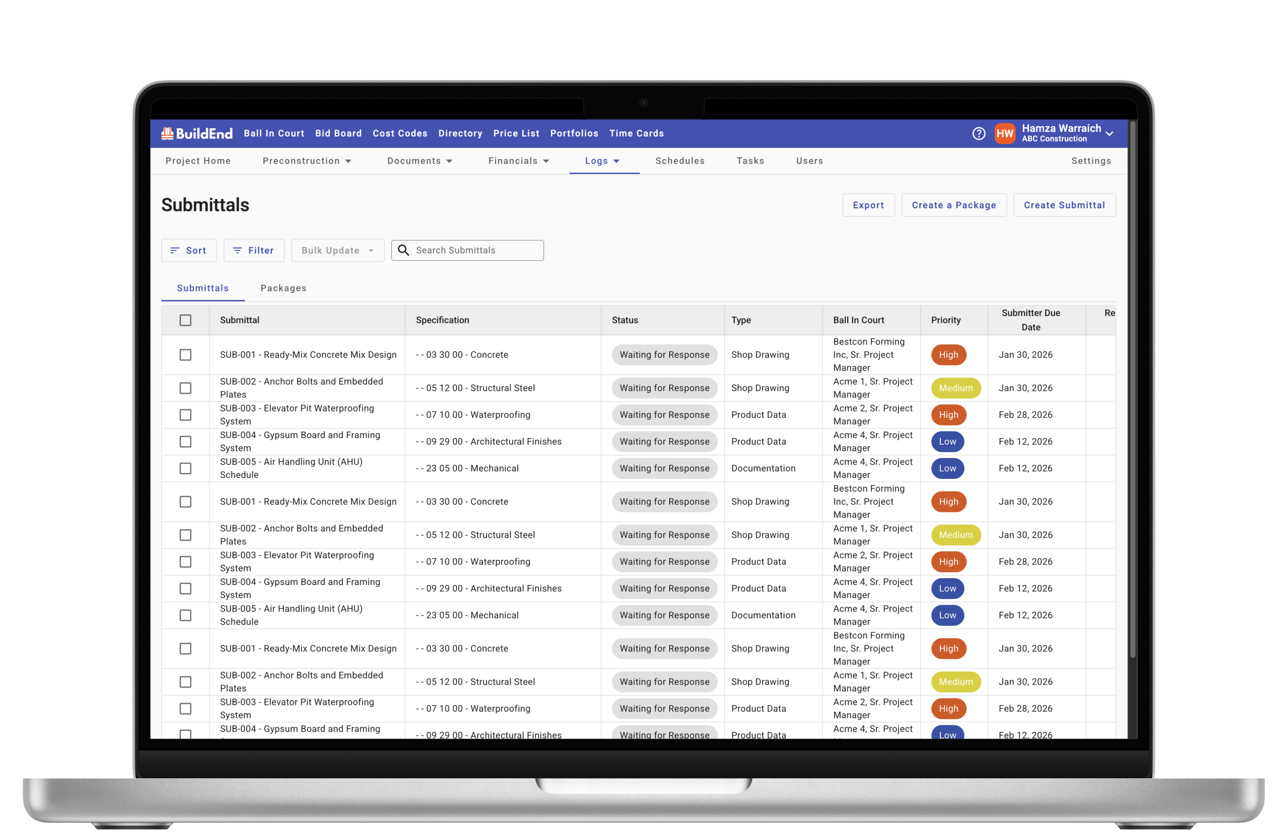 construction-submittal-software